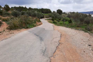 El Poble Nou de Benitatxell recibe una subvención de 7.000€ para reparar y desbrozar los caminos de l’Abiar, Breco, la Coma-Breco y la Carrasca