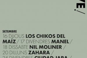 Vila-real Alive lanza su segunda edición como revulsivo cultural y económico, con los conciertos de Zahara, Manel, Nil Moliner, Los Chicos del Maíz, Ciudad Jara, El Kanka y Kutxi Romero