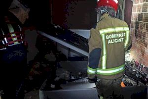 Cuatro heridos por dos incendios en viviendas este fin de semana en Alicante