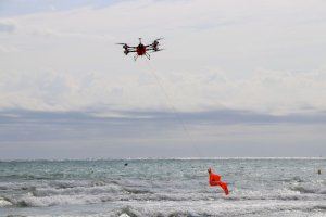 La Comunitat usará drones para frenar los ahogamientos en las playas valencianas