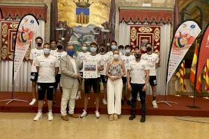 José Martí y Tania Baños reciben al Club Voleibol Mediterráneo y al Club Natación Azahar Sincro con motivo de sus recientes éxitos