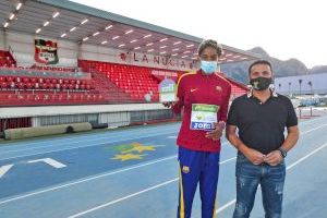 La “oro” olímpica Yulimar Rojas compitió en La Nucía en junio