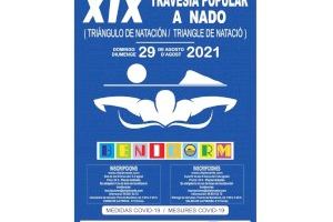 La XIX travesía popular a nado #Benidorm2021 abre inscripciones; hasta el 11 de agosto