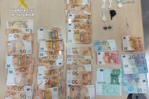 Un hombre detenido por llevar escondida droga para su venta en Morella
