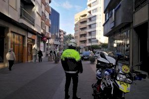 Persecución por las calles de Torrent para detener a un individuo buscado por la INTERPOL