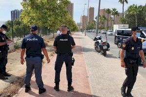 Las policías francesas e italianas patrullan en Benidorm para dar una mejor atención al turista