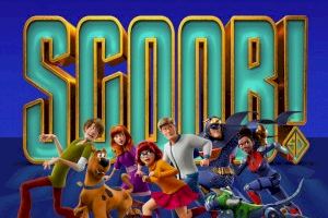 La película “¡Scooby!”(Scoob) en la plaza del Sol