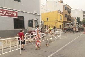 Almassora avança les obres de l’última fase del bulevard Sant Jaume