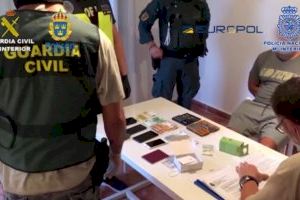 Detinguda una banda de narcotraficants que operava a Espanya i Suècia amb una de les seues seus a Torrevella