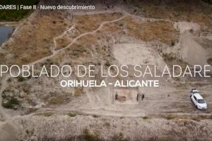Patrimonio Histórico publica un nuevo vídeo con los últimos hallazgos del Yacimiento de Los Saladares