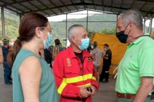VOX se interesa por el desarrollo del incendio de Azuébar