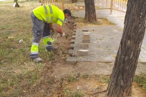 El Ayuntamiento de Paterna mejora las vías peatonales de los barrios de Bovalar y Mas del Rosari