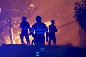 Los bomberos de la Diputación intervienen durante la ola de calor en 21 incendios en toda la provincia de Castellón