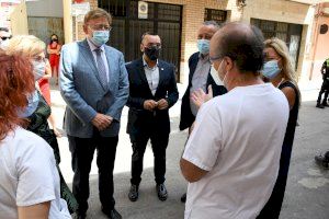 Benlloch valora el trabajo conjunto entre Generalitat, Ayuntamiento y Villarreal CF para avanzar en la vacunación y conseguir que “podamos superar la pandemia cuanto antes”