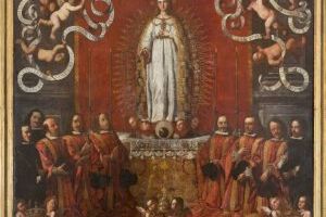 Restauren el llenç 'La Immaculada Concepció i els Jurats de València" de 1662