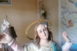 Denuncian falta de conservación de las imágenes en la ermita de la Asunción en Castellón