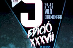 La XXXVII Volta a Peu a la Vila d'Almenara se celebrará el sábado 11 de septiembre