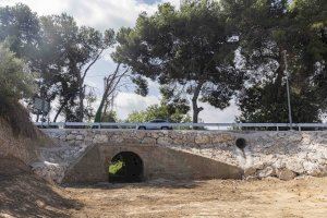 Finalizadas las obras de reparación del Puente-Carretera de l’Omet sobre el barranco de Fontanelles
