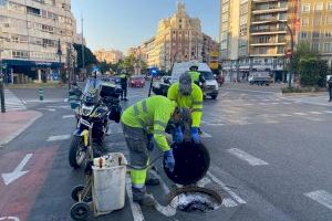 València realiza tratamientos para el control de cucarachas en las grandes vías de la ciudad