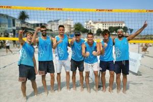 BeachBol-Valencia se alza con el título de campeón de España de vóley playa