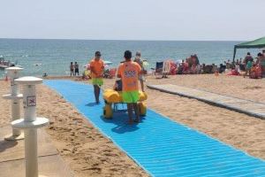 Turisme millora l’accessibilitat de les platges del Morrongo i la Caracola