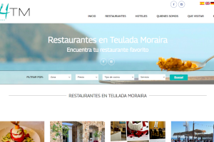 La hostelería de Teulada Moraira pionera con una innovadora Web/App con buscador