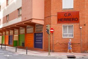 Castelló impulsa la mobilitat sostenible i segura per a l'alumnat de l'Herrero durant la reforma