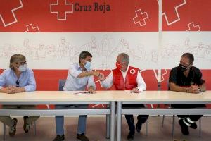 Mazón: “La Diputación multiplica por diez su inversión en Cruz Roja por la labor que desarrolla en la provincia”