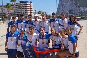 El RCN Torrevieja se hace con el medallero en el 7º Campeonato de España de remo de mar con seis oros y un bronce