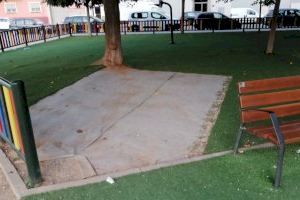 El PP urge la mejora del parque de Santa Berta que los vecinos denuncian desde hace semanas
