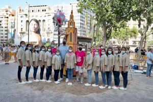 Valencia planta la falla municipal infantil de 2021