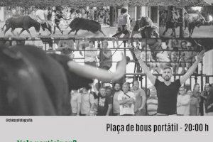 Almenara organizará una exhibición de recortadores locales en la plaza portátil del recinto ferial