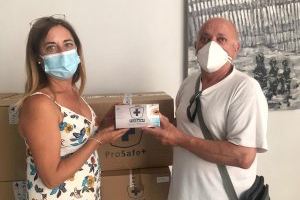 El Ayuntamiento de Aspe reparte 5.000 mascarillas a colectivos vulnerables