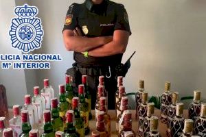 Cae en Alicante una banda que robaba botellas de alcohol para venderlas en botellones