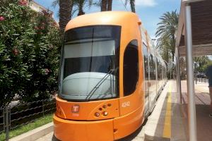 La Generalitat ampliará los andenes de la parada de Porta del Mar del TRAM d'Alacant para que los nuevos tranvías puedan prestar servicio