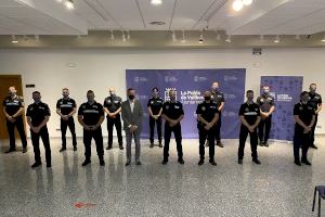 La Pobla de Vallbona presenta los 13 agentes que se incorporan a la Policía Local
