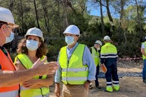 Transició Ecològica executa l'obra que assegura el proveïment d'aigua a Villar del Arzobispo