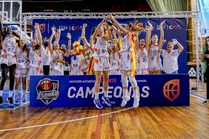 La selección cadete femenina de la Comunitat se proclama campeona de España en baloncesto