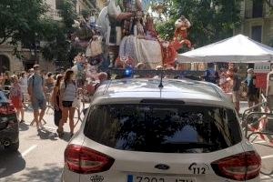 La Policía de la Generalitat impone 178 multas durante las Fallas
