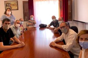 Blanch (PSPV-PSOE) dialoga amb càrrecs socialistes dels Ports sobre les polítiques actives d’ocupació i les condicions laborals a les comarques de l’interior