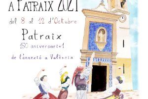 Las actividades conmemorativas del 150 (+1) aniversario de la anexión a València del barrio de Patraix ya tienen cartel