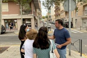 El Partido Popular exige que no se eliminen plazas de aparcamiento en el barrio de Carrús