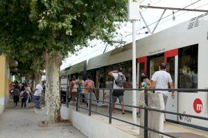 Las estaciones de metro de Empalme y Burjassot vuelven a estar conectadas