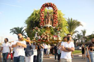 La Virgen de Gracia regresa a la ermita a la espera de las fiestas de 2022