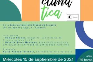 La Sede Universitaria Ciudad de Alicante y Entrepobles presentan la Guía Didáctica Emergencia Climática