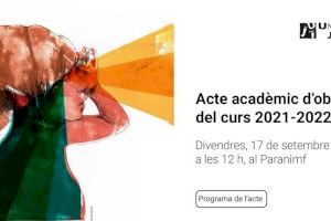 La Universitat Jaume I acoge el acto oficial de apertura del curso 2021-2022 de las universidades valencianas