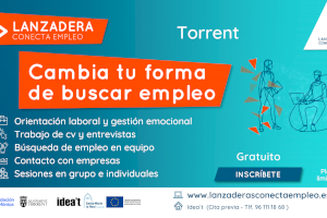 Torrent contará a partir de octubre con una nueva Lanzadera Conecta Empleo