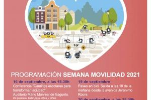 La Semana de la Movilidad se celebra en Sagunto del 16 al 22 de septiembre