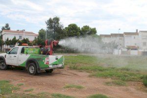 Benicàssim continua els treballs per al control del mosquit en tot el municipi