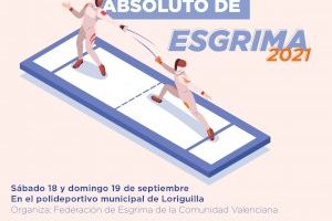El Pabellón Municipal de Loriguilla acogerá el Campeonato Autonómico Absoluto de Esgrima